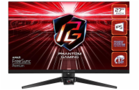 Phantom Gaming by Asrock monitor PG27FF1A 27" /IPS/1920x1080/165Hz/ 250cd/m2/1ms/ 8bit/DP/2x HDMI/repro/VESA