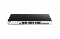 D-Link DGS-1210-28P/ME/E D-Link DGS-1210-28P/ME/E 24-Port 10/100/1000BASE-T PoE + 4-Port 1 Gbps SFP Metro Ethernet