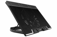 ZALMAN ZM-NS3000 Chladicí podložka, pod notebook, do 17", 200mm ventilátor, naklápěcí, USB hub, USB napájení, černá ZM-NS3000 Zalman chladič notebooku ZM-NS3000 / pro notebooky do 17" / naklápěcí / US