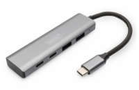 Digitus DA-70245 DIGITUS USB-C 4 Port HUB, 2x USB A + 2x USB-C