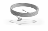 Logitech kabel pro Stolní mikrofony Rally, Prodlužovací kabel, 10m, bílá