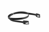 Lanberg SATA III datový kabel (6GB/S) F / F 70cm, rovný, kovová západka, černý CA-SASA-14CU-0070-BK LANBERG SATA III datový kabel (6GB/S) F / F 70cm, rovný, kovová západka, černý