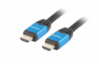 LANBERG HDMI M / M 2.0 kabel 3m, CU, černý, Premium