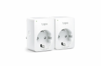 TP-Link Chytrá zásuvka Tapo P100(2-pack)(EU) regulace 230V přes IP, Cloud, WiFi
