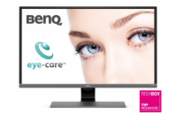 BENQ 32"" LED EW3270U/ 3840x2160/ VA panel/ 12M:1/ 4ms/ HDMI/ DP/ repro/ metalická šedá