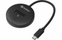 Sandberg USB 3.2 Dock pro M.2+NVMe SSD, černá