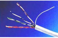 GEMBIRD Eth kabel UTP drát c5e 305m - čistá MĚĎ