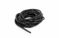 GEMBIRD Organizátor kabelů, 10 m, černý