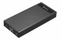 Sandberg Powerbank 2xUSB-C PD100W 30000mAh, černá