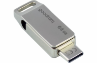 GOODRAM Flash Disk 64GB ODA3, USB 3.2, stříbrná