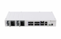 MikroTik CRS510-8XS-2XQ-IN Mikrotik Cloud Switch CRS510-8XS-2XQ-IN, 650 MHz CPU, 128 MB RAM, 1x LAN, 2x QSFP28, 8x SFP28, 2x PSU, L5