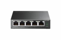 TP-Link TL-SG105MPE TP-Link Easy Smart switch TL-SG105MPE (5xGbE, 4xPoE+, 120W, fanless)