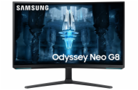 SAMSUNG MT LED LCD Gaming Monitor 32" Odyssey G8 Neo - Quantum Matrix Tech.(mini LED),4K,Prohnutý,1000R,4K,240Hz,Pivot