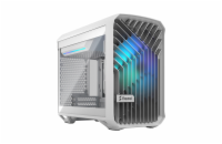 Fractal Design Torrent Nano RGB White TG Clear Tint/Micro Tower/Transpar./Bílá