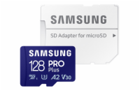 Samsung MicroSDXC 128 GB MB-MD128SA/EU + SD adaptér