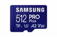 Samsung MicroSDXC 512GB MB-MD512SA/EU PRO Plus + SD adaptér
