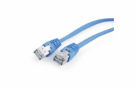 Gembird patch kábel CAT5e, FTP, 0.5 m, modrý