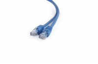Gembird patch kabel Cat6 UTP, 0.25 m, modrý