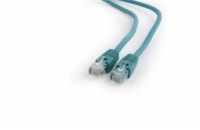 Gembird patch kabel Cat6 UTP, 0.25 m, zelený