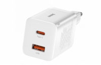 Baseus CCSUPP-E02 Super Si Quick Nabíječka USB + USB-C 30W White