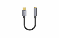 Baseus CATL54-0G Kabelová Redukce z USB-C na 3.5mm Audio Jack L54 (female) Deep Grey