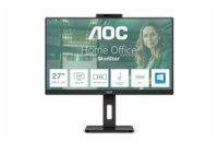 AOC LCD Q27P3CW 27" IPS/2560x1440@75Hz/4ms/350cd/1000:1/2xHDMI/DP/USB-C dock/4xUSB 3.2/RJ45/Webcam/Repro/Pivot/VESA