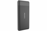 CANYON powerbanka PB-1009B,10 000mAh Li-pol, In USB-C+Lightning-Apple,Out USB-C PD 20W+1xUSB-A QC 3.0,černá