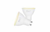 Trust Smart WiFi LED white ambience spot GU10 - bílá / 2ks