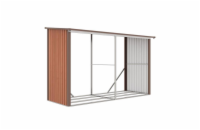 Přístřešek na dřevo G21 WOH 682 302x119cm Brown
