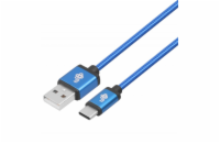 TB Touch USB - USB C kabel, 1,5m, modrý