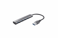TRUST Rozbočovač Halyx Aluminium 4 Port USB 3.2 Gen1 Hub