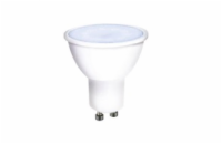 Solight LED žárovka, bodová , 7W, GU10, 6000K, 595lm, bílá