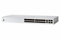 Cisco switch CBS350-24S-4G-EU (24xSFP,4xGbE/SFP combo,fanless) - REFRESH