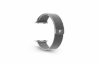RhinoTech ocelový řemínek milánský tah pro Apple Watch 38 / 40 / 41mm stříbrný