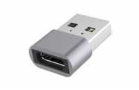 PremiumCord USB redukce USB C - USB2.0 A (F/M)