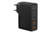 Baseus GaN2 Pro rychlonabíjecí adaptér 2x USB-C + 2x USB-A 100W černá