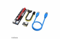 AKASA adaptér PCIe Riser Adapter Card for GPU Mining