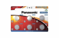PANASONIC Lithiová baterie (knoflíková) CR-2032EL/6BP 3V (Blistr 6ks)