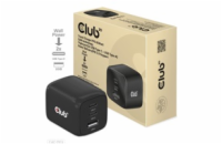 Club3D cestovní nabíječka 65W GAN technologie, 3 porty (2xUSB-C + USB-A), PPS, Power Delivery(PD) 3.0 Support