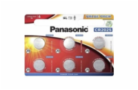 PANASONIC Lithiová baterie (knoflíková) CR-2025EL/6BP 3V (Blistr 6ks)