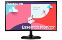 SAMSUNG MT LED LCD Monitor 24 S360C FullHD - Prohnutý 1800R, VA, 1920x1080, 4ms,VGA,HDMI