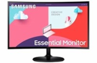 Samsung S27C360, MT LED LCD Monitor 27" FullHD - Prohnutý 1800R, VA, 1920x1080, 4ms, 75Hz,HDMI,VGA