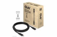 Club3D Prodlužovací kabel USB-C, 5Gbps 60W(20V/3A), 4K 60Hz (M/F), 2m