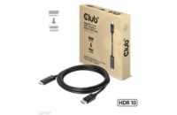 Club3D CAC-1087 Club3D kabel DP 1.4 na HDMI, 4K120Hz nebo 8K60Hz HDR10, M/M, 3m