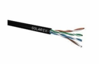 Instalační kabel Solarix venkovní UTP, Cat5E, drát, PE, box 100m SXKD-5E-UTP-PE