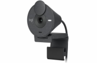 Logitech BRIO 300, Full HD webcam, graphite