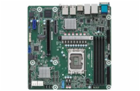 ASRock Rack W680D4U-2L2T/G5 LGA1700, 4x DDR5, 8x SATA, M.2(2280), 3x PCIe, 2x 1Gb +2x 10Gb LAN, IPMI