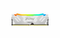 Kingston DDR5 Fury Renegade White RGB 16GB 1x16GB 6400MHz CL32 DIMM On Die ECC XMP 1.4V KF564C32RWA 16 KINGSTON DIMM DDR5 FURY Renegade White RGB XMP 16GB 6400MT/s CL32