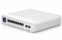 Ubiquiti USW-Enterprise-8-PoE UBNT USW-Enterprise-8-PoE [8x 2.5G RJ45, 2x 10G SFP+, 120W PoE budget, PoE+ 802.3af/at, 1,3" dotykový displej]