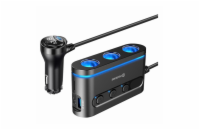 Swissten autoadaptér s výstupem 3x cl, 2x ucb-c pd a 1x usb-a qa 3.0, 108w - 216w